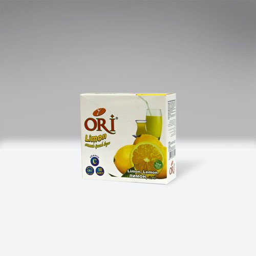 Ori Limon Aromalı İçecek Tozu 1,5 gr (1 Kutu 50 Adet)