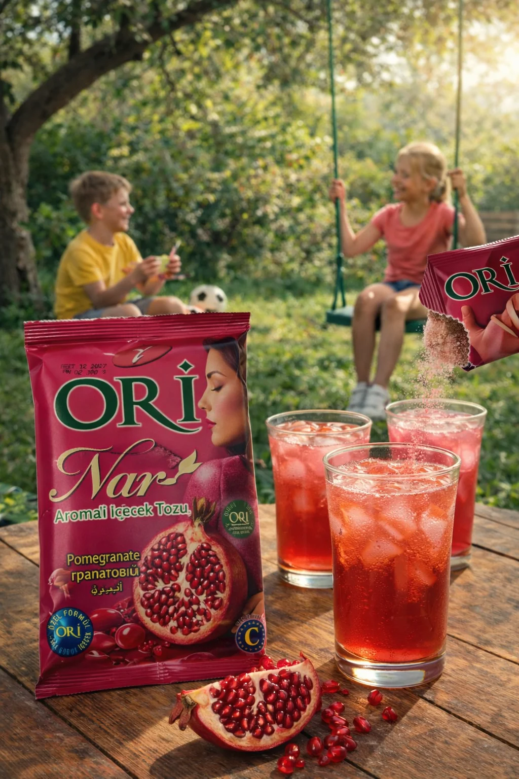 ORİ 300 gr Nar Aromalı İçecek Tozu 24'lü