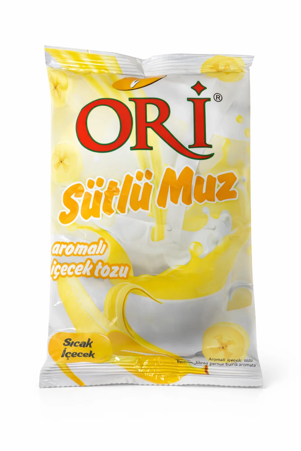ORİ 250 gr Sütlü Muz Aromalı İçecek Tozu 24'lü