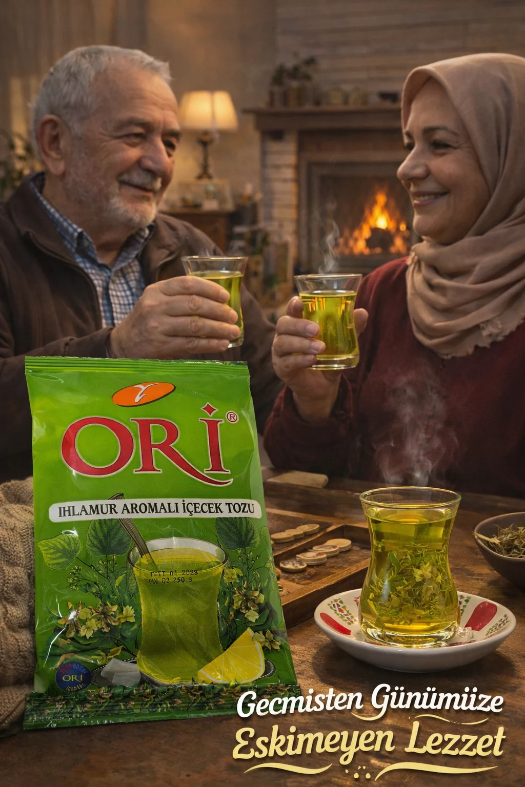ORİ 250 gr Ihlamur Aromalı İçecek Tozu 24'lü