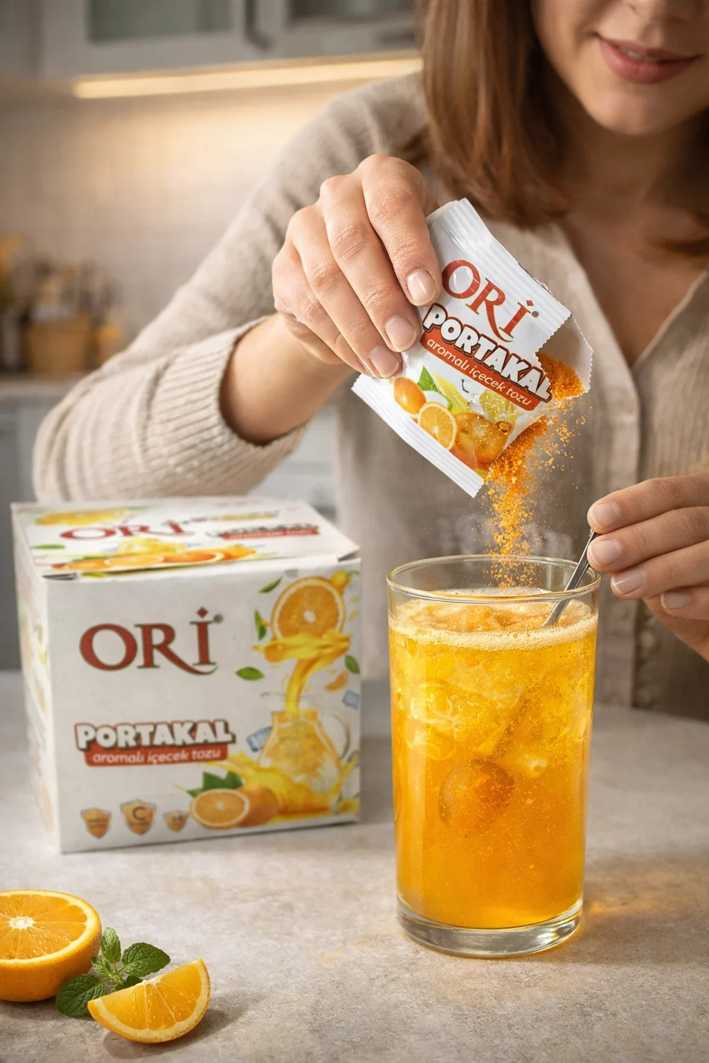 ORİ 1,5 gr Portakal Aromalı İçecek Tozu 36'lı