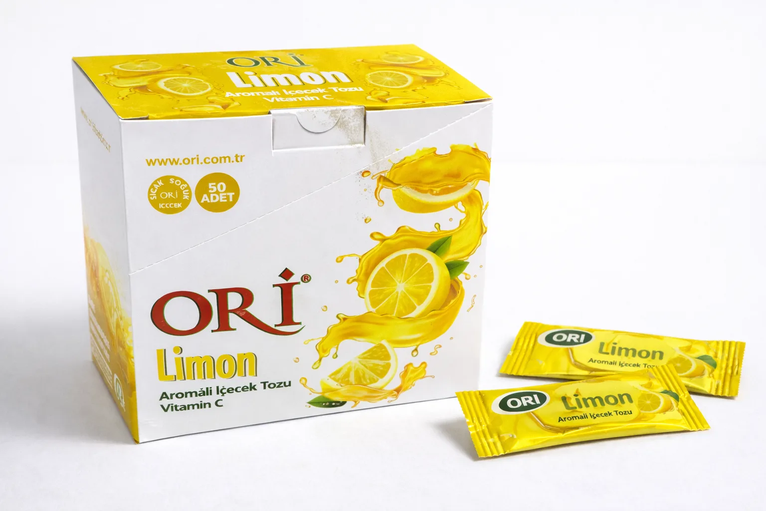 ORİ 1,5 gr Limon Aromalı İçecek Tozu 36'lı