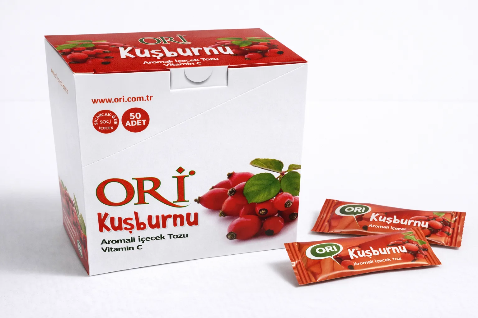 ORİ 1,5 gr Kuşburnu Aromalı İçecek Tozu 36'lı
