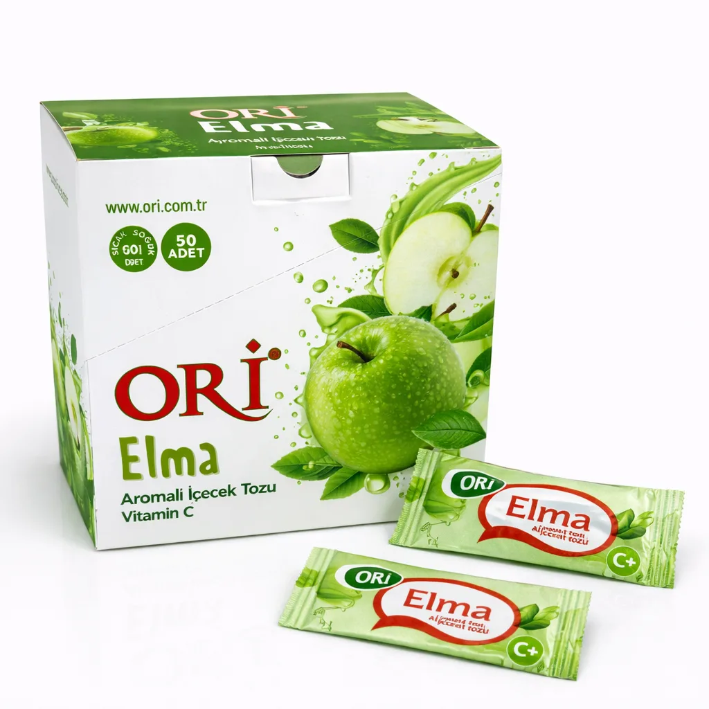 ORİ 1,5 gr Elma Aromalı İçecek Tozu 36'lı