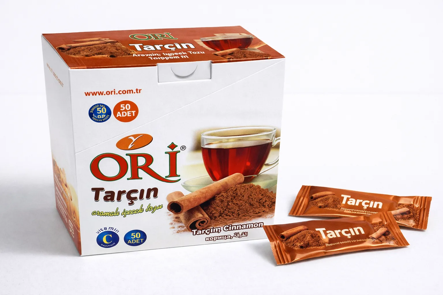 ORİ 1,5 gr Tarçın Aromalı İçecek Tozu 36'lı