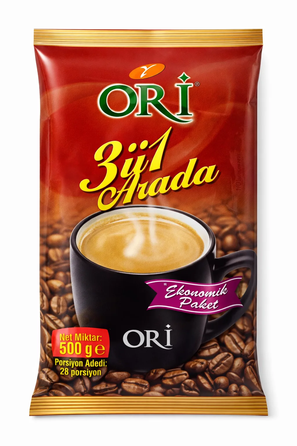 ORİ 3+1 500 gr Kahve 24'lü