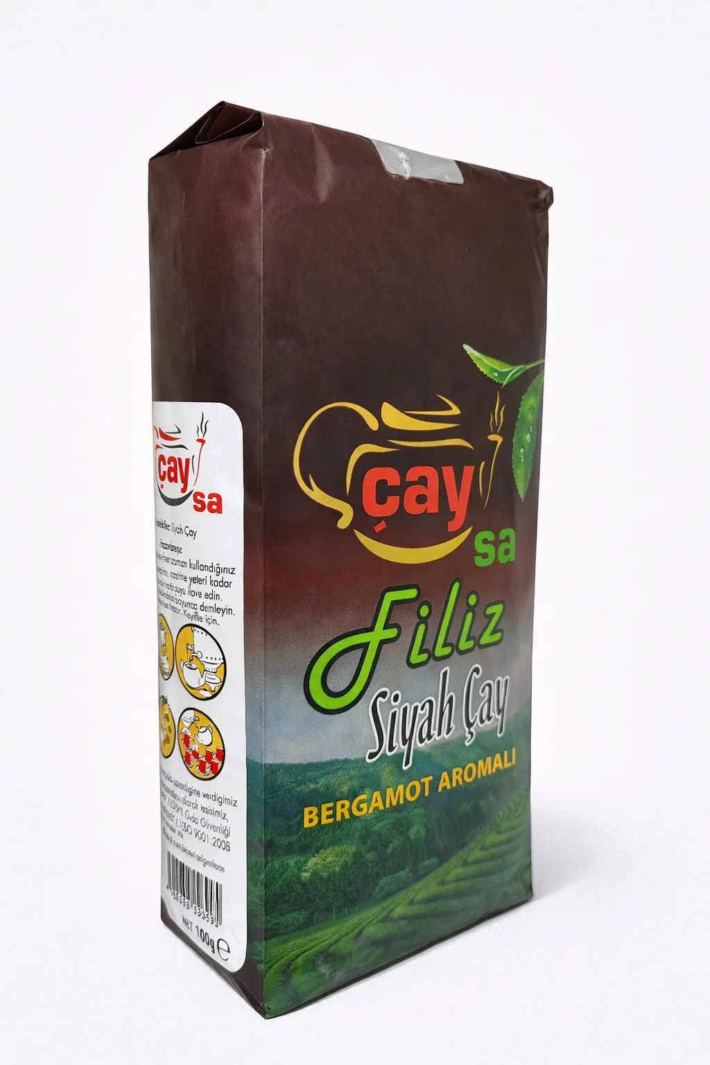 Çaysa Filiz Dökme Siyah Çay Bergamotlu 1 kg