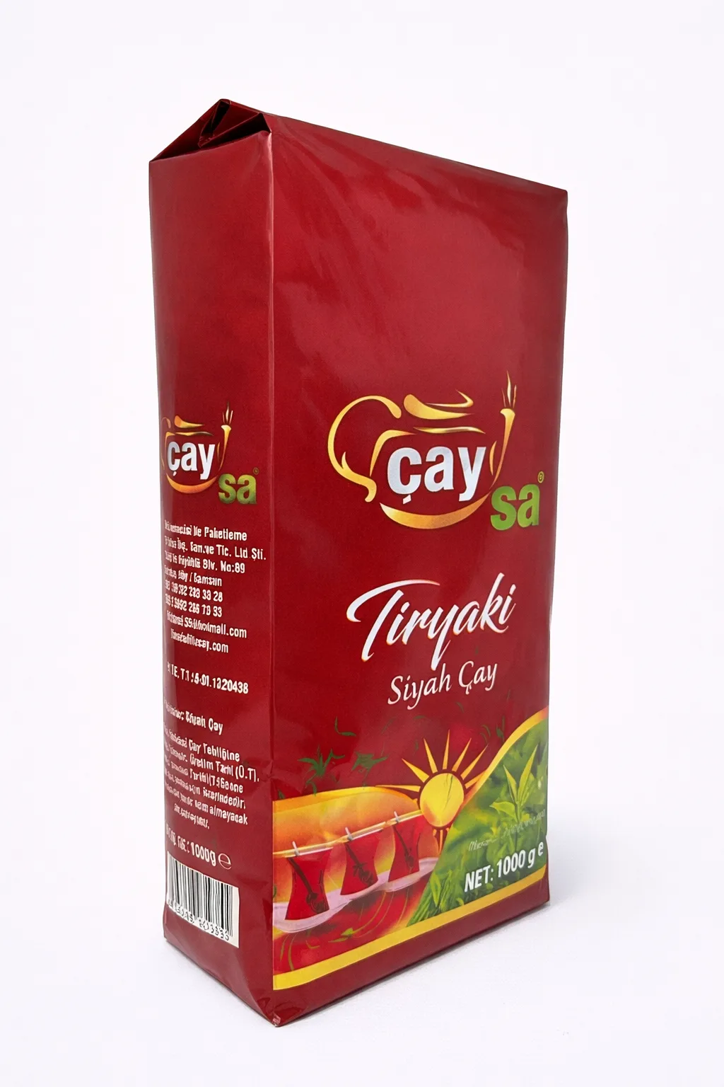 Çaysa Tiryaki Dökme Siyah Çay 1 kg