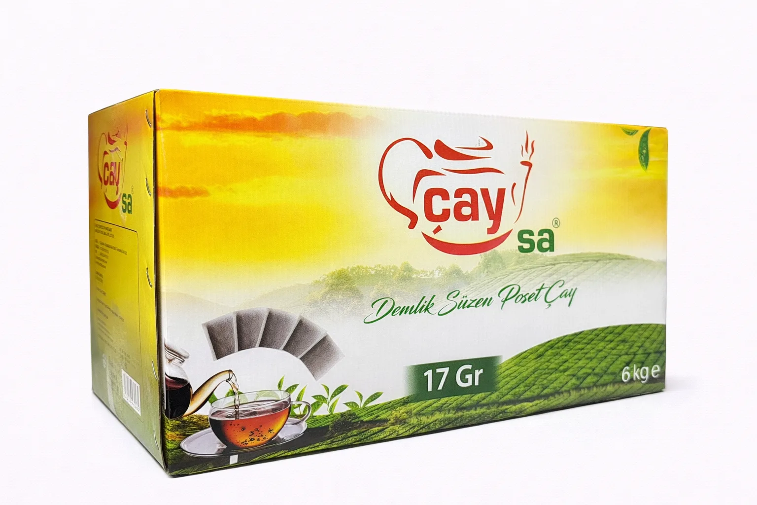 Çaysa Demlik Poşet 34gr 6 kg