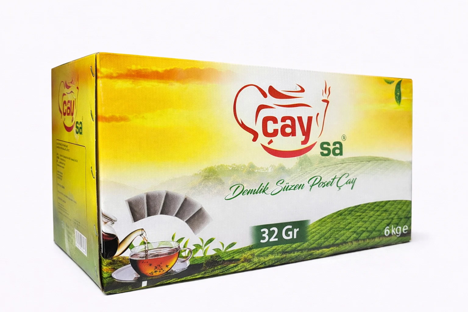 Çaysa Demlik Poşet 34gr 6 kg