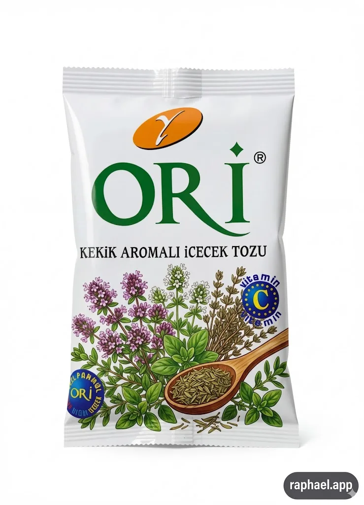 ORİ 250 gr Kekik Aromalı İçecek Tozu 24'lü