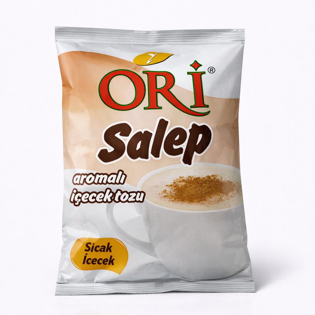 ORİ 250 gr Tarçınlı Salep Aromalı İçecek Tozu 24'lü